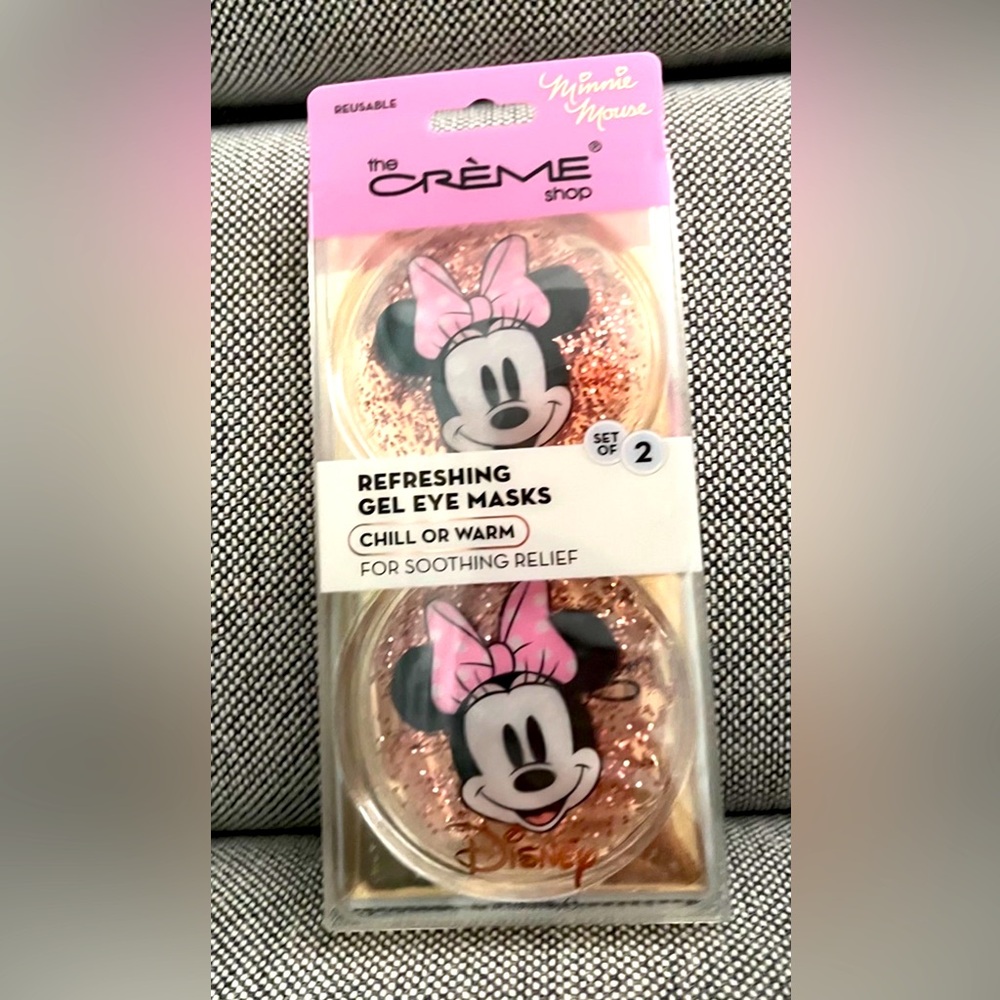 The Creme Shop Disney Minnie Mouse Gel Eye Masks NIP